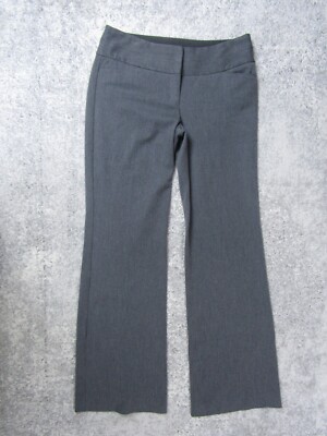 Express Pants Womens 6R Editor Dress  Bootcut Gray Bottoms Business Work Formal