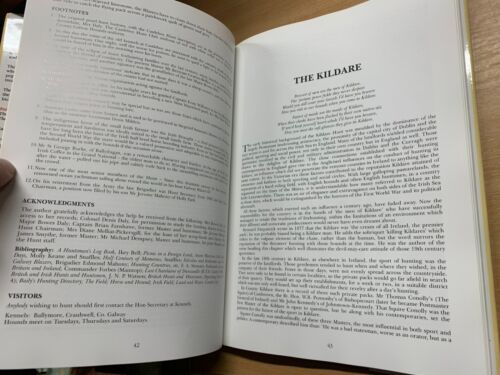 1996 *SIGNED COPY* "TEN GREAT IRISH HUNTS" 1kg ILLUSTRATED HARDBACK BOOK (P6) - Picture 14 of 19