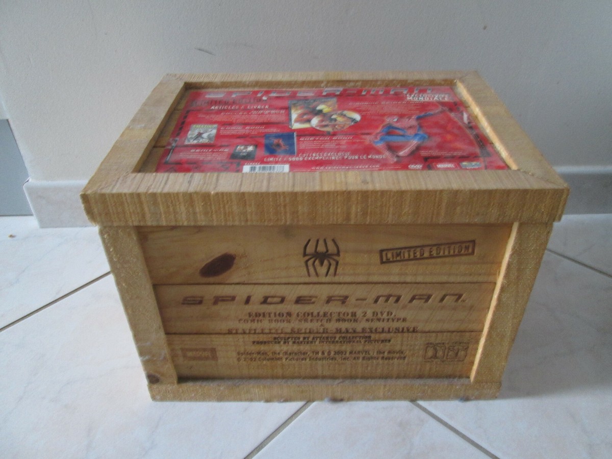 Coffret Bois Spider-Man Ultimate Edition Limitée - Attakus - Neuf Scellé