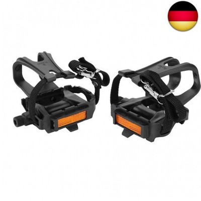 Pedale mit Riemen,MTB Pedale Mountainbike Pedale Fahrradpedale mit