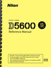 Nikon D5600 Digital Camera REFERENCE MANUAL