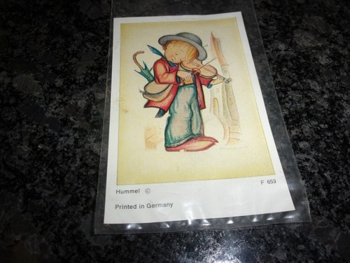 HUMMEL WERBEPAPIERKARTE - GEDRUCKT IN DEUTSCHLAND - Bild 1 von 3