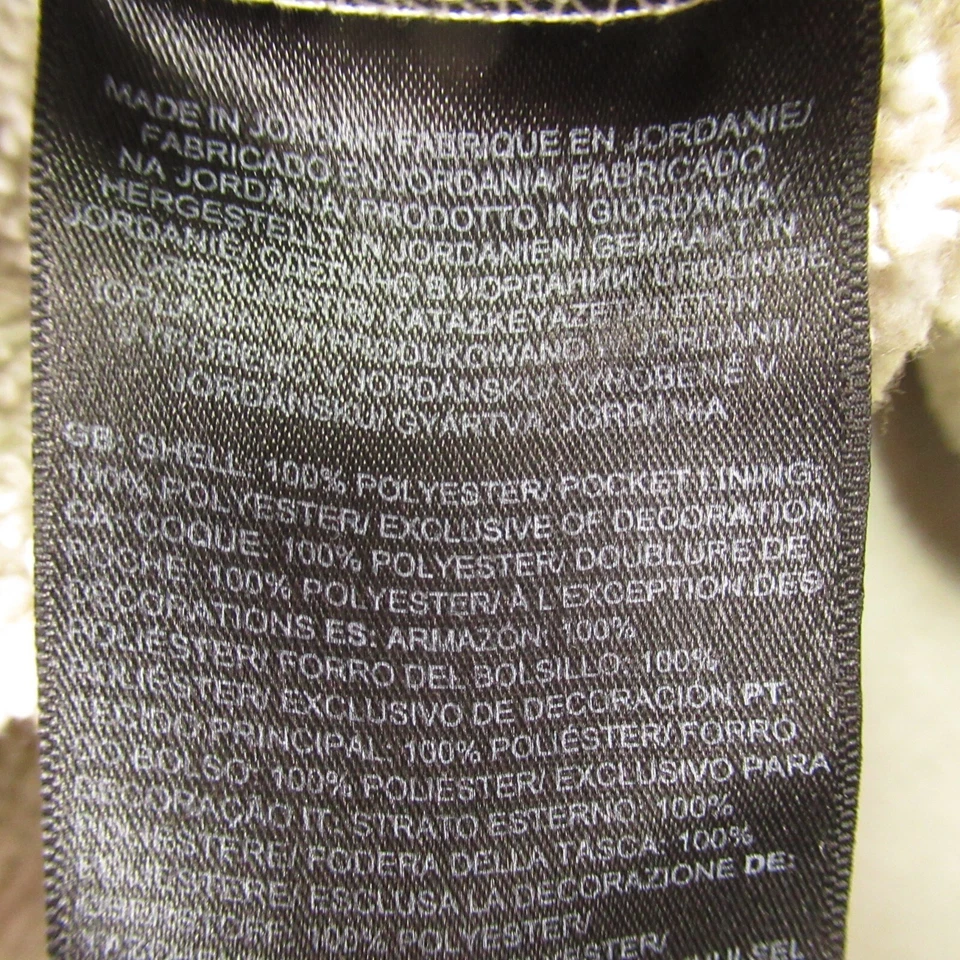 Chaqueta North Face Niñas Pequeña Manga Larga Bolsillos Ligera Cremallera Completa Blanca Foto 4 de 4