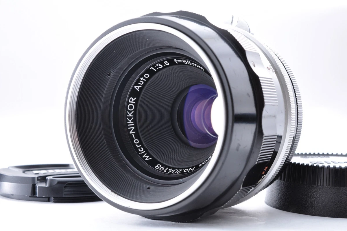 Nikon Micro NIKKOR f/3.5 Camera Lenses 55mm Focal for sale | eBay