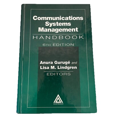 Handbook of Communications Systems - Hardcover, by Guruge Anura Gaetta - Good