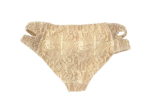 Tori Praver Swimwear Womens Brown 'Snakeskin' Bikini Bottom Size X-Small 142319 - Picture 2 of 3