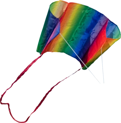 HQ-Kites Sleddy Rainbow Schlittendrachen, Taschendrachen