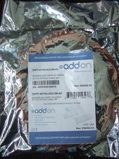 NEW IN SEALED PACK ADDON Fiber Optic Network CABLE, 32.81 ft. QSFP-4X10G-AOC10M
