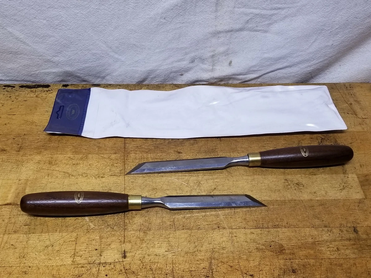 Crown Tools Right Left Skew Chisels Woodworking Tools eBay