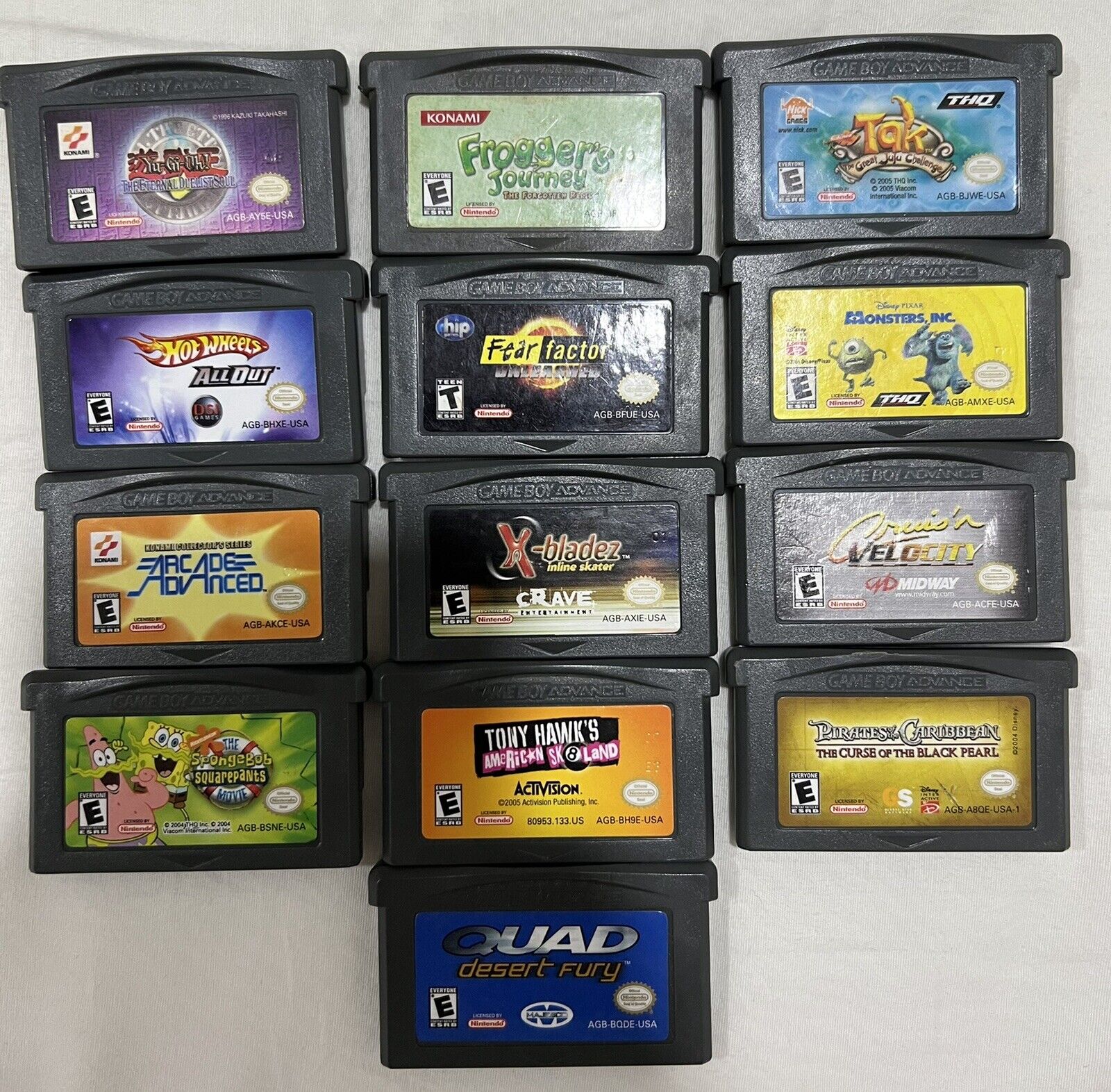 Nintendo Game Boy Advance Games -  Cartridge ONLY Multiple Game Available! 