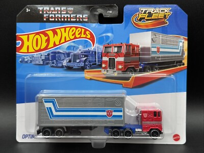 rare 2024 Hot Wheels Track Fleet Optimus Prime Transformers multiples available