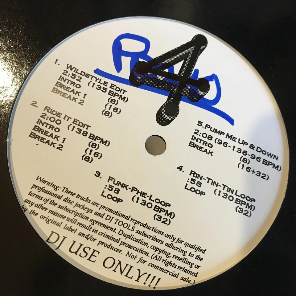 [EDM/DANCE/ELECTRONICA]~NM 12"~The MIXING MEKANIXS~DJ Tools Vol. 4~[2000]~ Foto 3 de 3