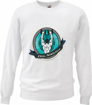 Sweatshirt WORKOUT ELITE ATHLETICS BODYBUILDING GYM KRAFTTRAINING FITNESSSTUDIO