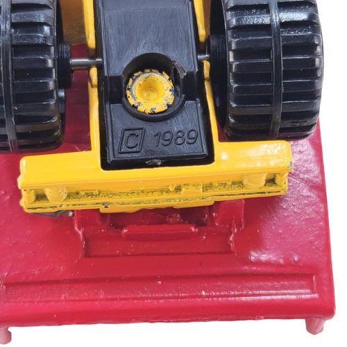 Matchbox Construction Dump Truck 1:140 Scale Yellow & Red Diecast Model © 1989 - 第 11/11 張圖片