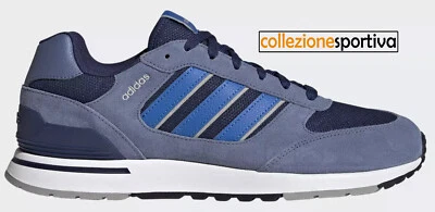 SCARPE ADIDAS RUN 80'S- ID1880 col. blu/bianco