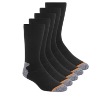 Weatherproof Vintage Men's Wool Blend Crew Socks, Outdoor, 4 Pairs NEW # G340