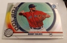 2020 Bowman Chrome Bobby Dalbec Scouts Top 100 Prospects Refractor Red Sox MINT 