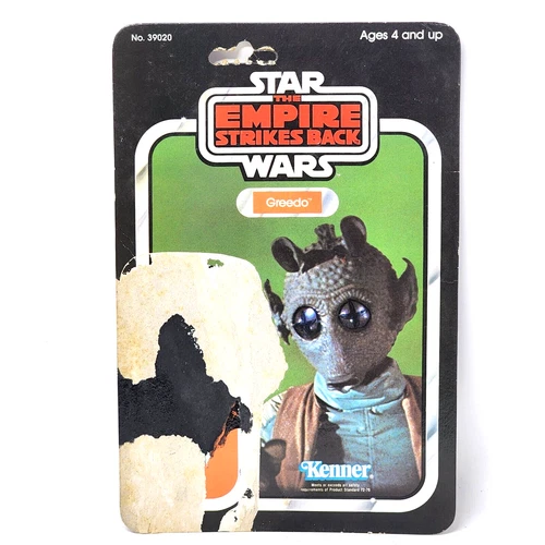 Star Wars Greedo ESB 31 Card Back The Empire Strikes Back Vintage 1980 Kenner