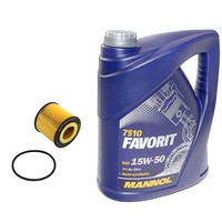 MotoröL Set 15W50 API SL CF 5 Liter ÖLfilter SH4790P FüR Seat Ibiza Skoda VW Fox