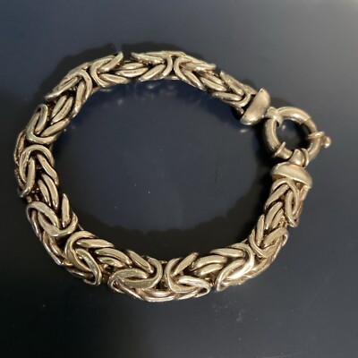 アクセサリー ITALY MADE SILVER925 BYZANTINE BRACELET s-l400.jpg