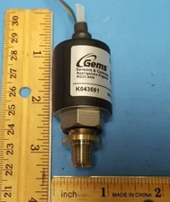 Pressure Transducers, Gems sensors, -15 to 0 psiG PS, 2306112, RG22 4AW