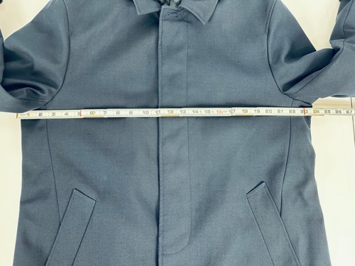 Eredi Pisano Top Coat Dress Jacket Dark Blue Mens Size 54 - Picture 9 of 11