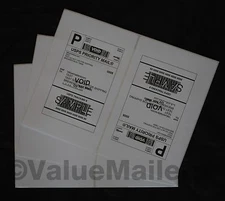 ~ Rounded Corners ~ Labels 8.5x5.5 ( 800 )  Premium Shipping Labels Blank