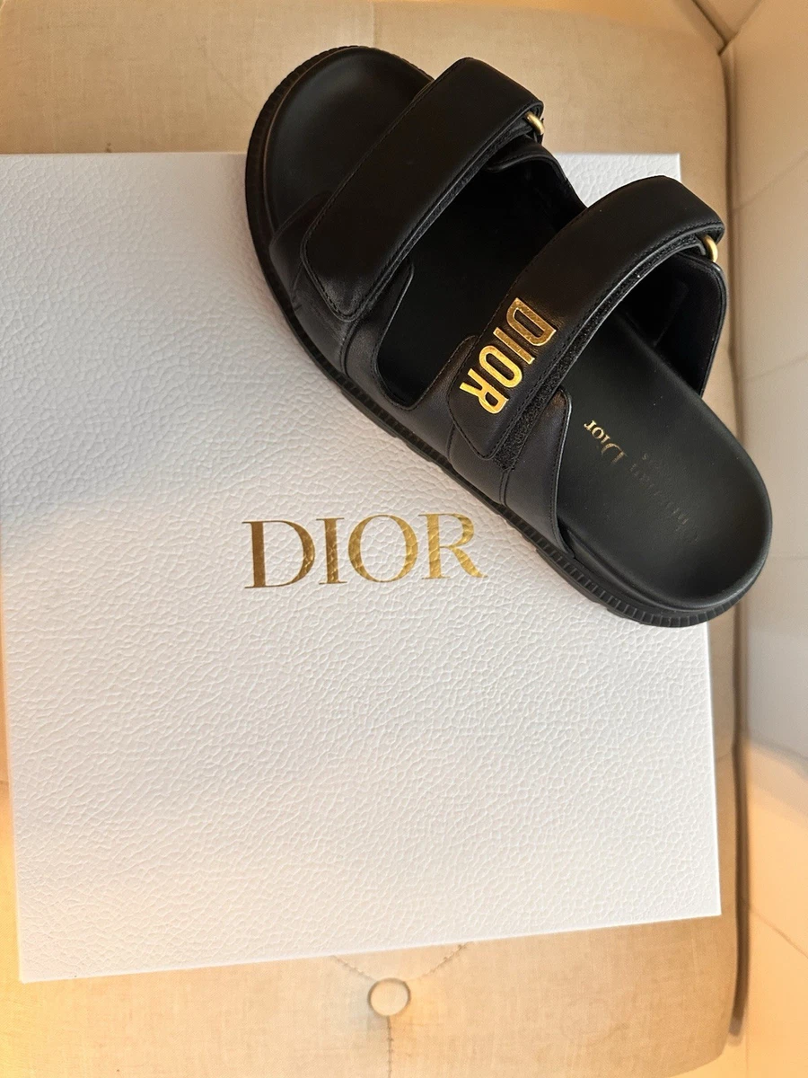 Dior Gold Sandals for Women for sale | eBay