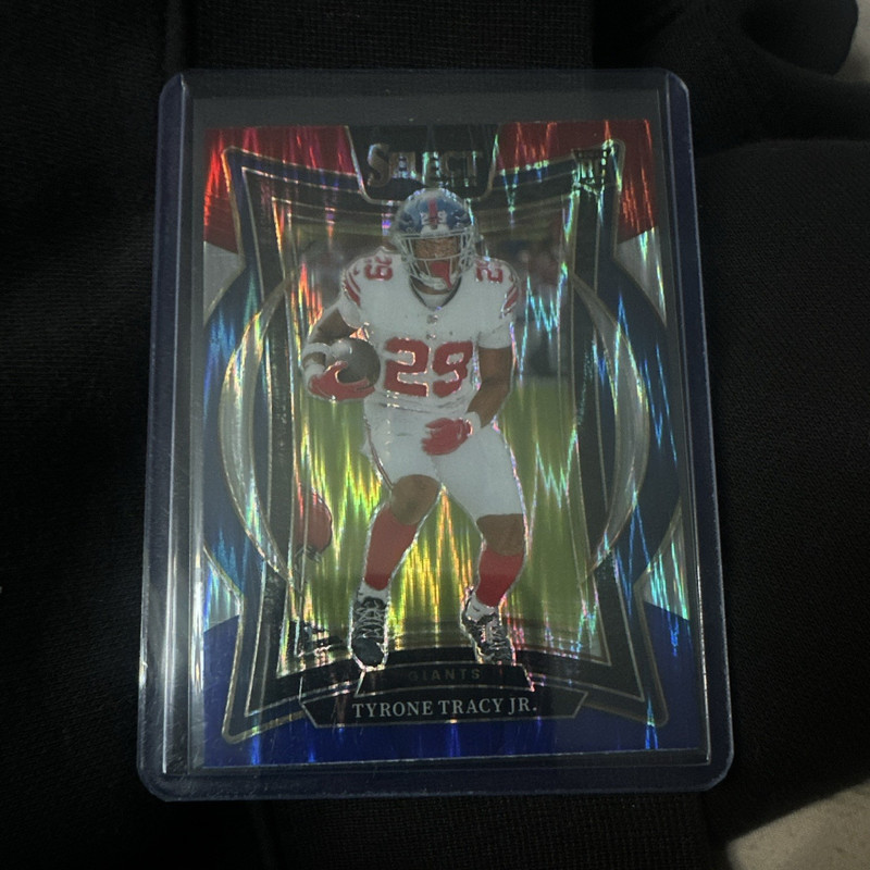 Panini 2024 Select Concourse Prizm #61 Tyrone Tracy Jr New York Giants