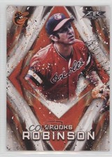 2017 Topps Fire Brooks Robinson #137 HOF 9oo