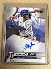 2025 Bowman's Best Yolfran Castillo Auto #B25-YC Rangers