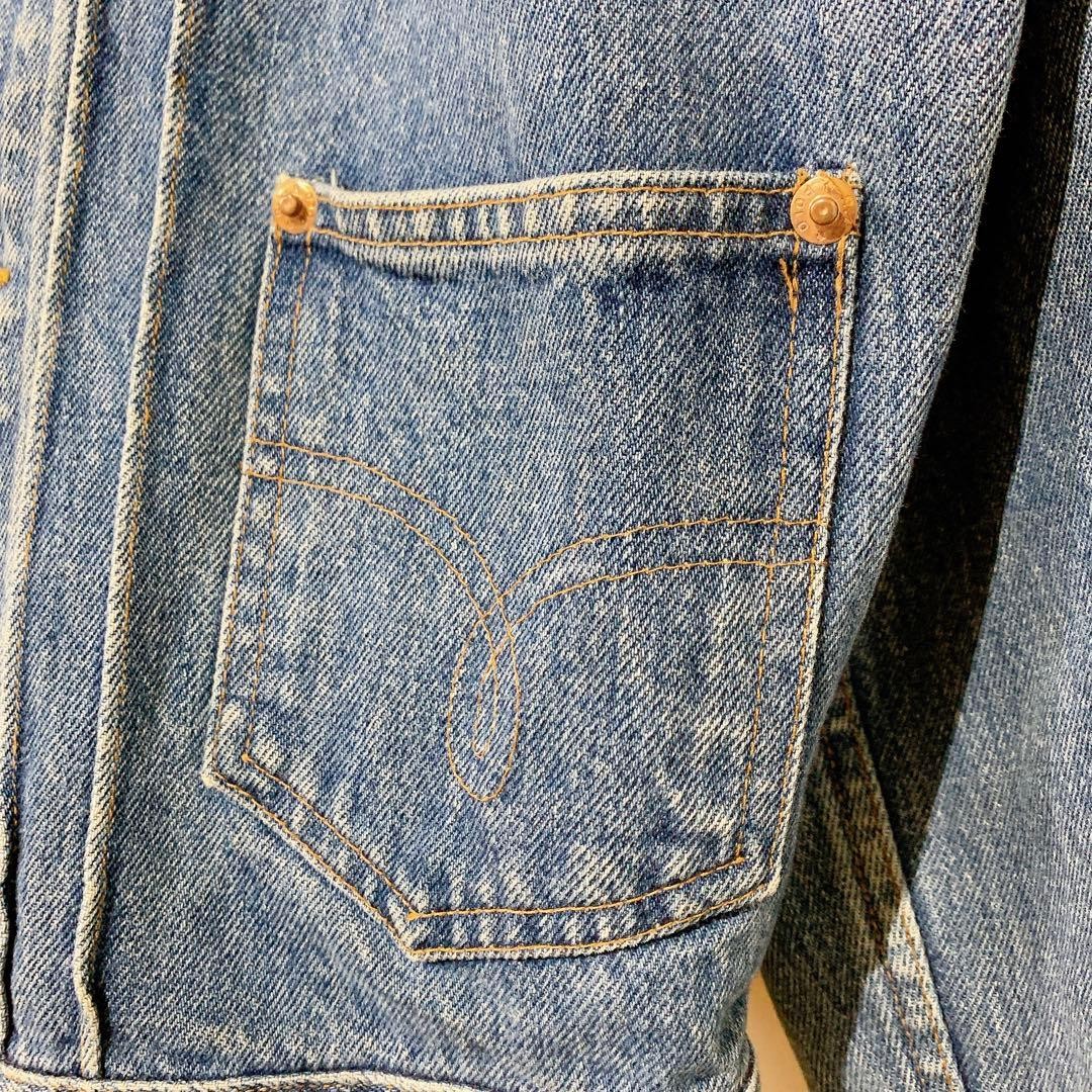 Vintage 1980s RRL Polo Country Ralph Lauren Denim Jacket Outer Women Size M image 8