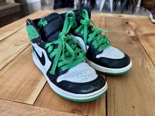 Nike Air Jordan 1 High OG Boys' Size 4Y Lucky Green