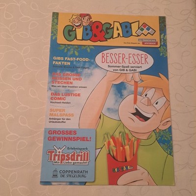 Promotional Comic Children's Newspaper Pharmacies GIB & GABI Issue May/June 2022 Condition 1