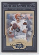 2008 Donruss Threads Pro Gridiron Kings Blue Framed /50 Derek Anderson 0q3
