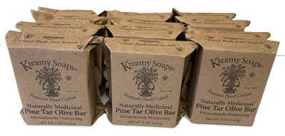 Wholesome Pine Tar Olive Bars - 12 Pack