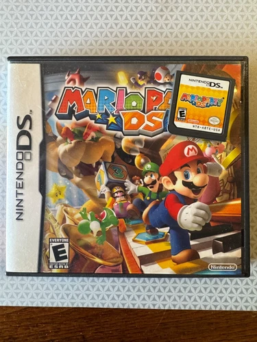 Mario Party DS - Nintendo DS - Case + Game  - Tested & Working!