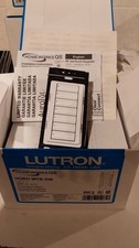 Lutron Homeworks QS HQRD-W7B-SW 7-Button Keypad, NEW 