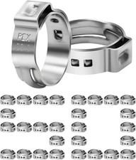 50 Pieces XFITTING 3/4" Stainless Steel Pex Cinch Clamps Pex Barb Crimp Cinch US