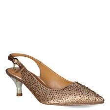 Women's J Renee, Ferryanne Pump FERRYA-SABGE Beige FABRIC