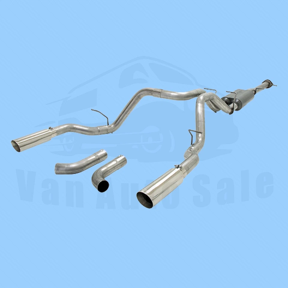 Комплект выхлопной системы FlowMaster для GMC Sierra 3500 HD 2015-2019 годов выпуска - Изображение 2 из 3