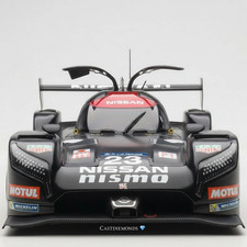 2015 NISSAN GT-R LM NISMO TEST CAR #23 1/18 BLACK MODEL CAR BY AUTOART 81577