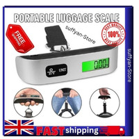 50KG Digital Luggage Scale Travel Portable Handheld Weighing Tool Suitcase Bag