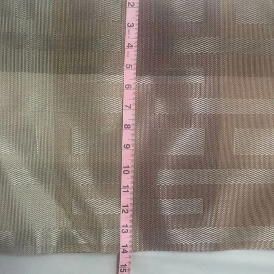 Mantel individual de vinilo tejido topo Mainstays Illusions 5 piezas Foto 4 de 4