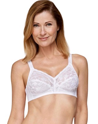 Triumph Delicate Doreen BH ohne Bügel Vollschalen BH Damen 44B REF CO10