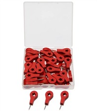 Creative Wood Push Pins Decorative Map Thumb Tacks for Travel Hanging Art Pic...