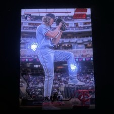 2022 Stadium Club Base Red Foil #130 Joe Ryan - Minnesota Twins RC