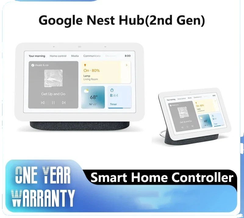 Google Nest Hub 2nd Gen- Charcoal - Brand New - AU Stock - image 2 of 2