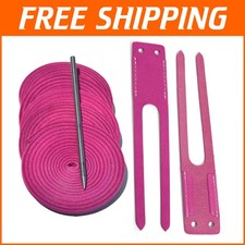 Heavy-Duty Baseball Glove Repair Kit with Leather Laces - Ages Kids to Adult