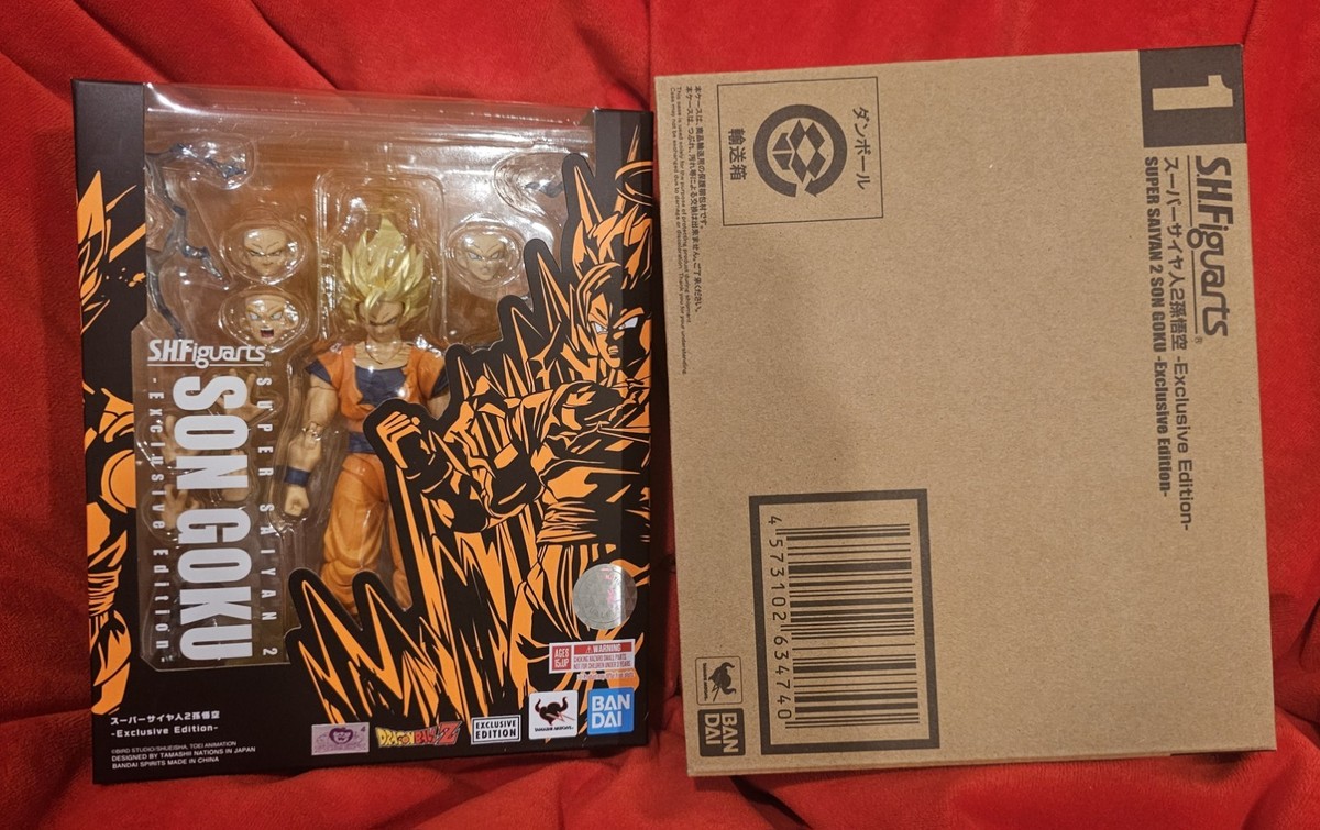 SH Figuarts Dragonball Z Super Saiyan 2 Goku Figure Event